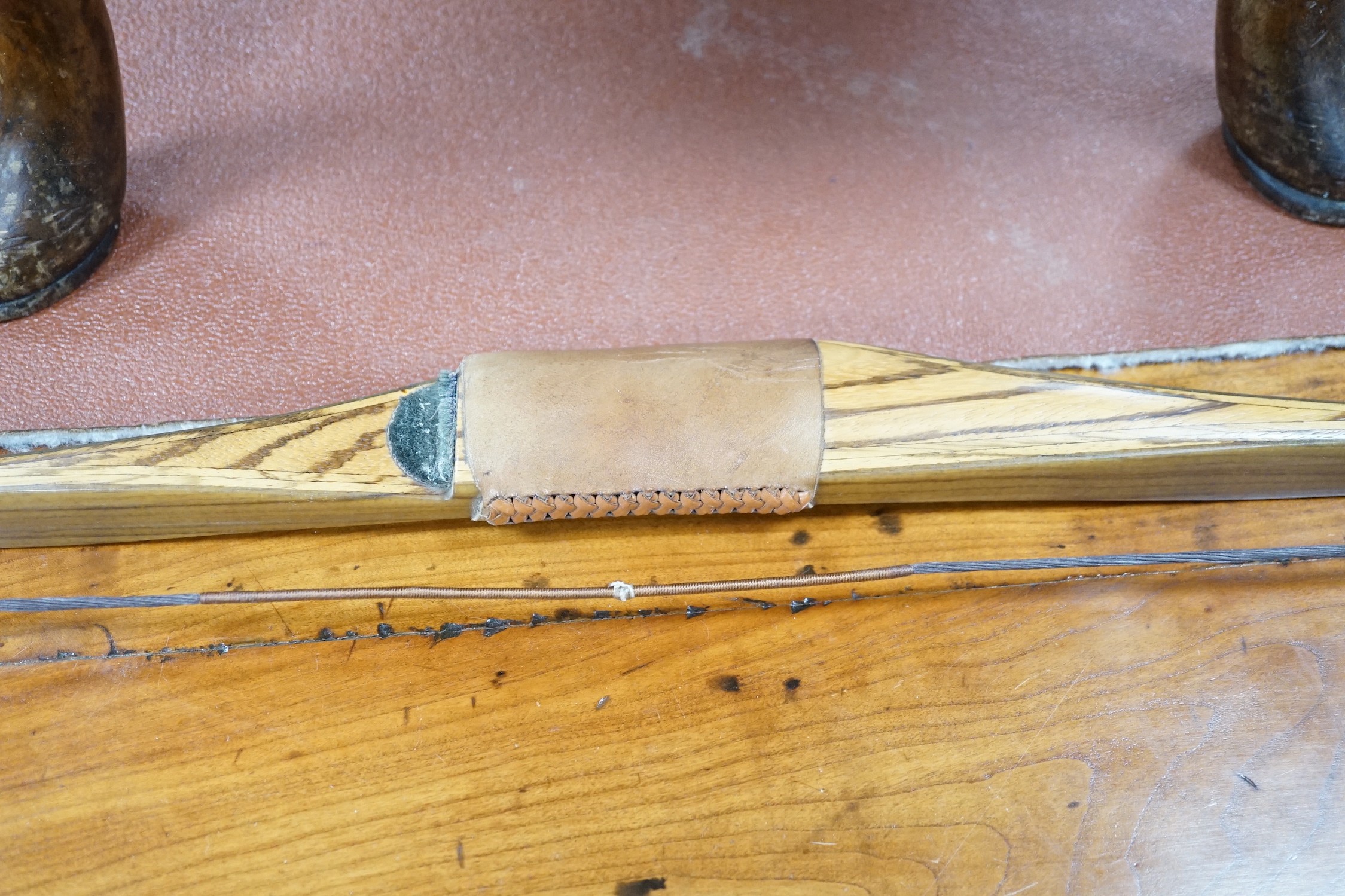 An archer's longbow, approx 180cm long